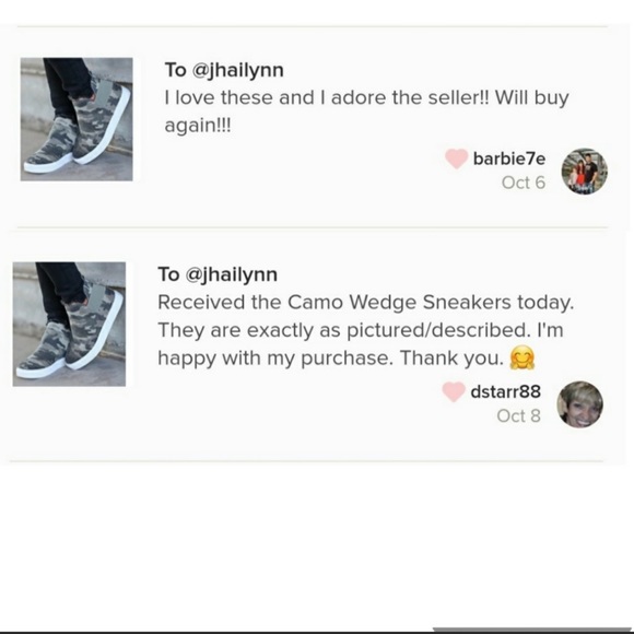 Hidden Wedge Camo slip on Sneaker - Picture 4 of 11